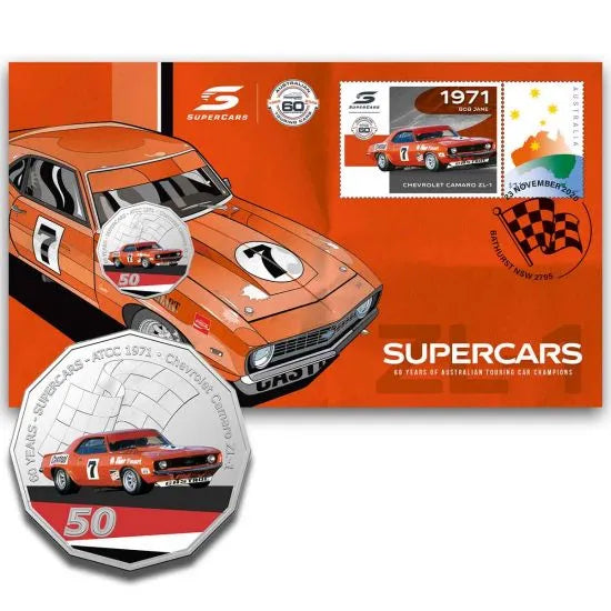 2021 PNC - Australian Supercars - 1971 Chevrolet Camaro ZL-1 - Loose Change Coins