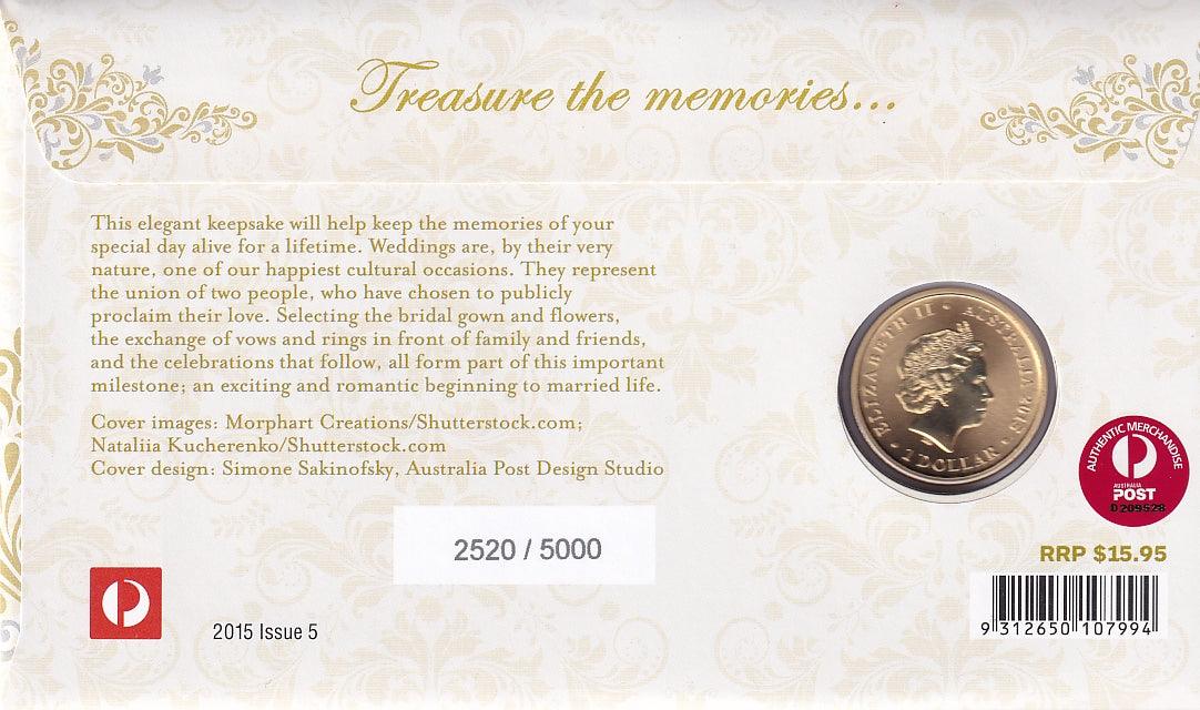 2015 Perth Mint PNC - On your Wedding Day - Limited to 5,000 - Loose Change Coins