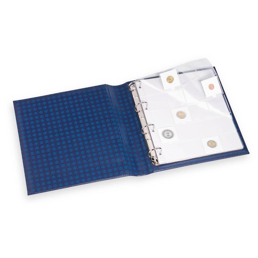 Lighthouse Coin Album Plastic Stock pages GRANDE - 20 spaces for 2x2 Coin Holders - pack of 5 - Loose Change Coins
