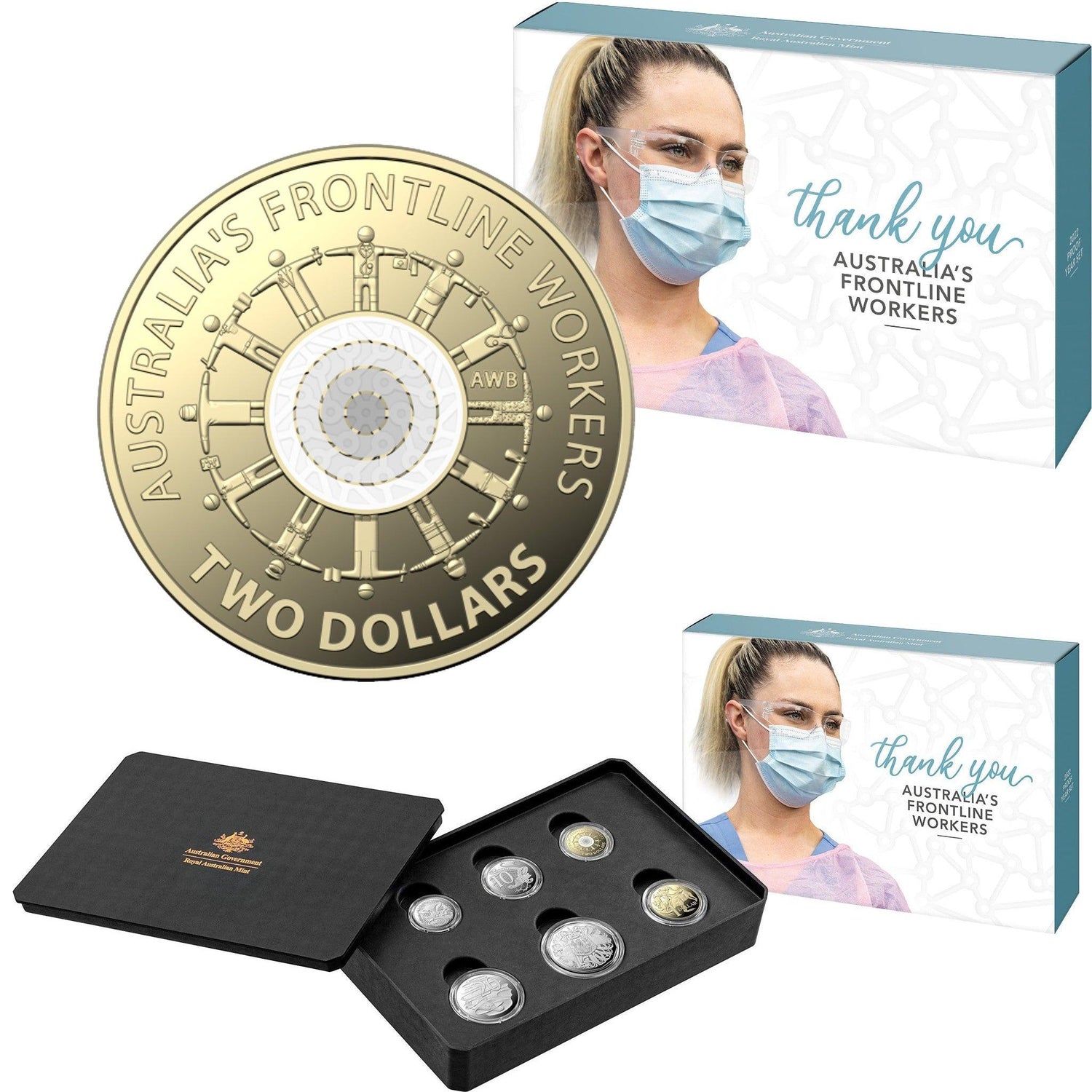 Royal Australian Mint Sets - Loose Change Coins
