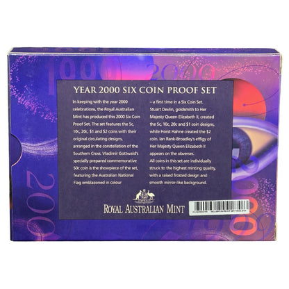 2000 Royal Australian Mint Proof Coin Set - Celebrating the Millennium