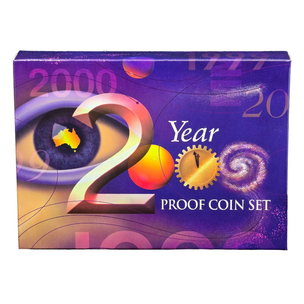 2000 Royal Australian Mint Proof Coin Set - Celebrating the Millennium