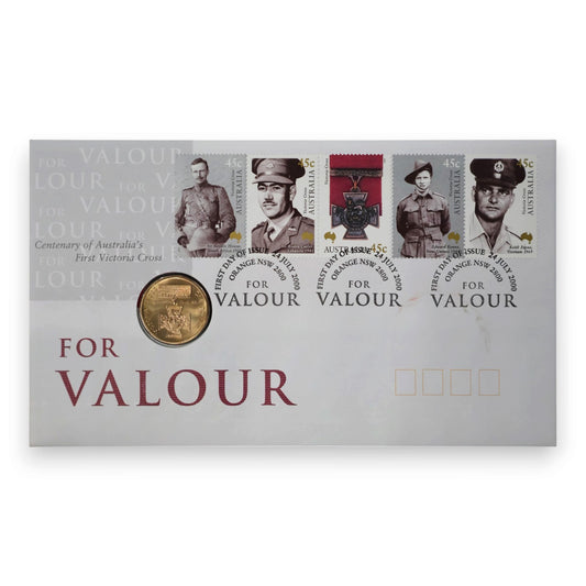 2000 PNC - For Valour - Australia's First Victoria Cross