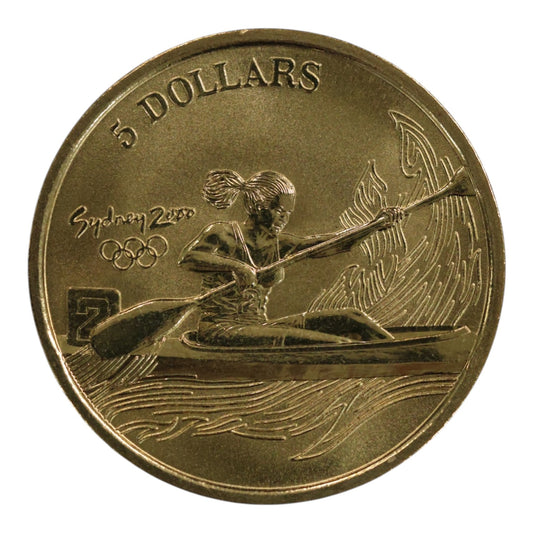 2000 $5 Coin - Sydney Olympics Canoe/Kayak