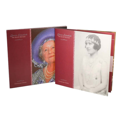 2000 Queen Mother 100th Birthday - £5 Crown Brilliant Uncirculated Coin In Folder
