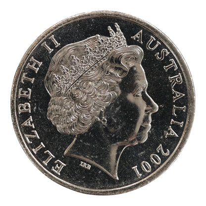 2001 20c Coin - Centenary of Federation - South Australia - Uncirculated