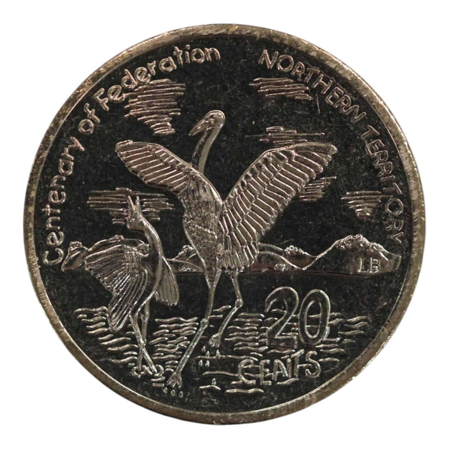 2001 20c Coin - Centenary of Federation - Northern Territory - Uncirculated