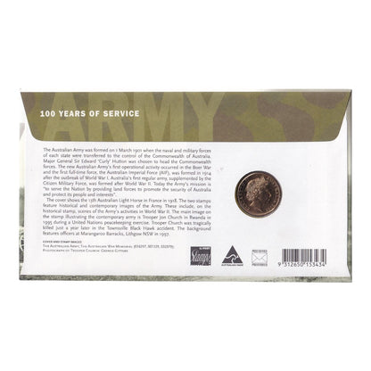 2001 PNC - 100 Years of Service - Centenary of the Army