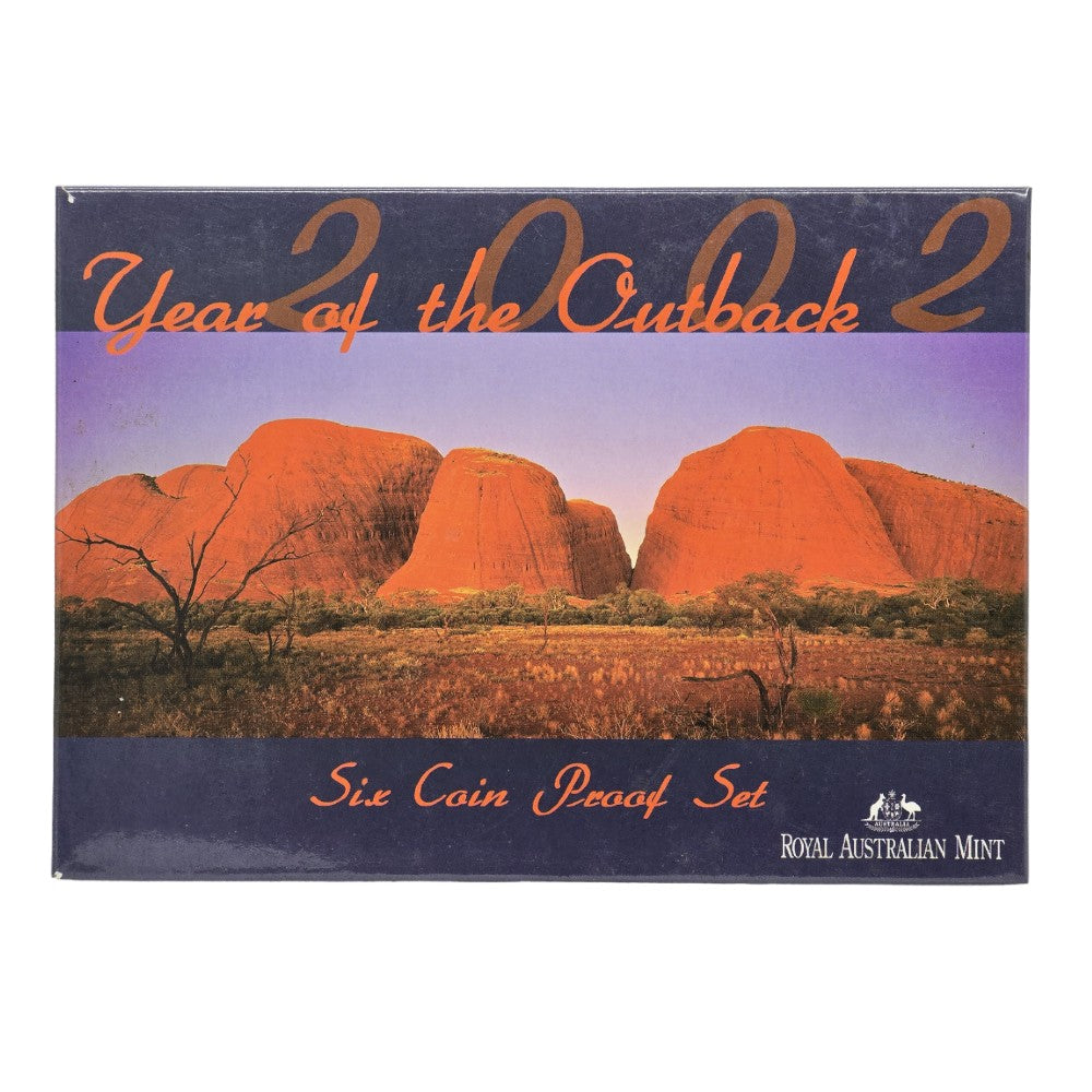 2002 Royal Australian Mint Proof Coin Set - Year of the Outback