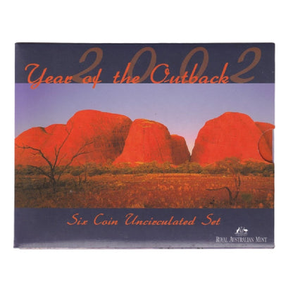 2002 Royal Australian Mint Uncirculated Coin Set - Year of the Outback
