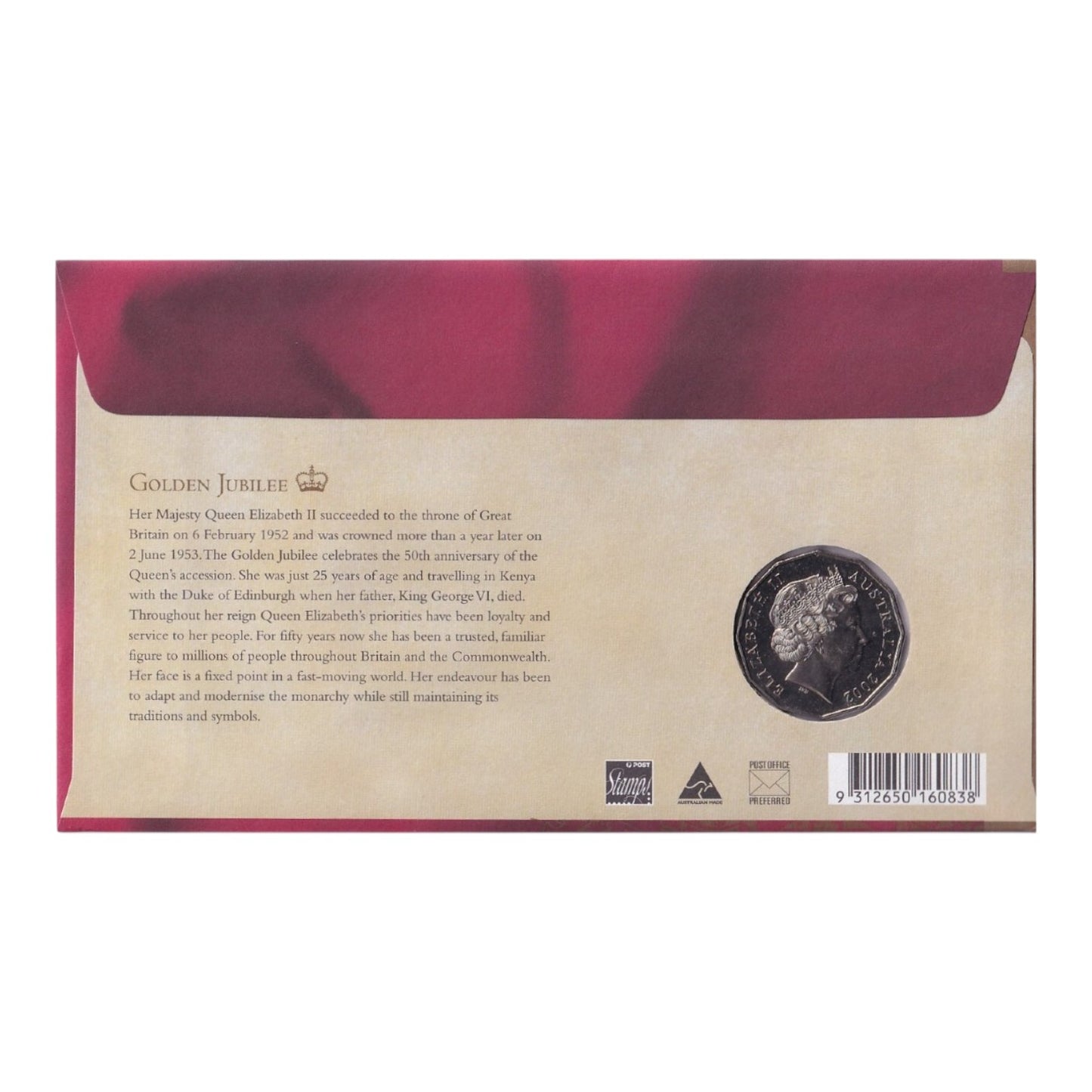 2002 PNC - 50th Anniversary of the Accession of Queen Elizabeth II