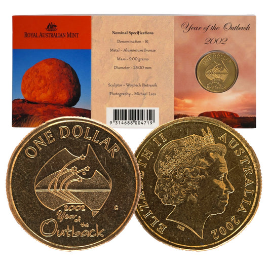 2002 $1 Coin - Year of the Outback
