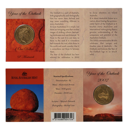 2002 $1 Coin - Year of the Outback