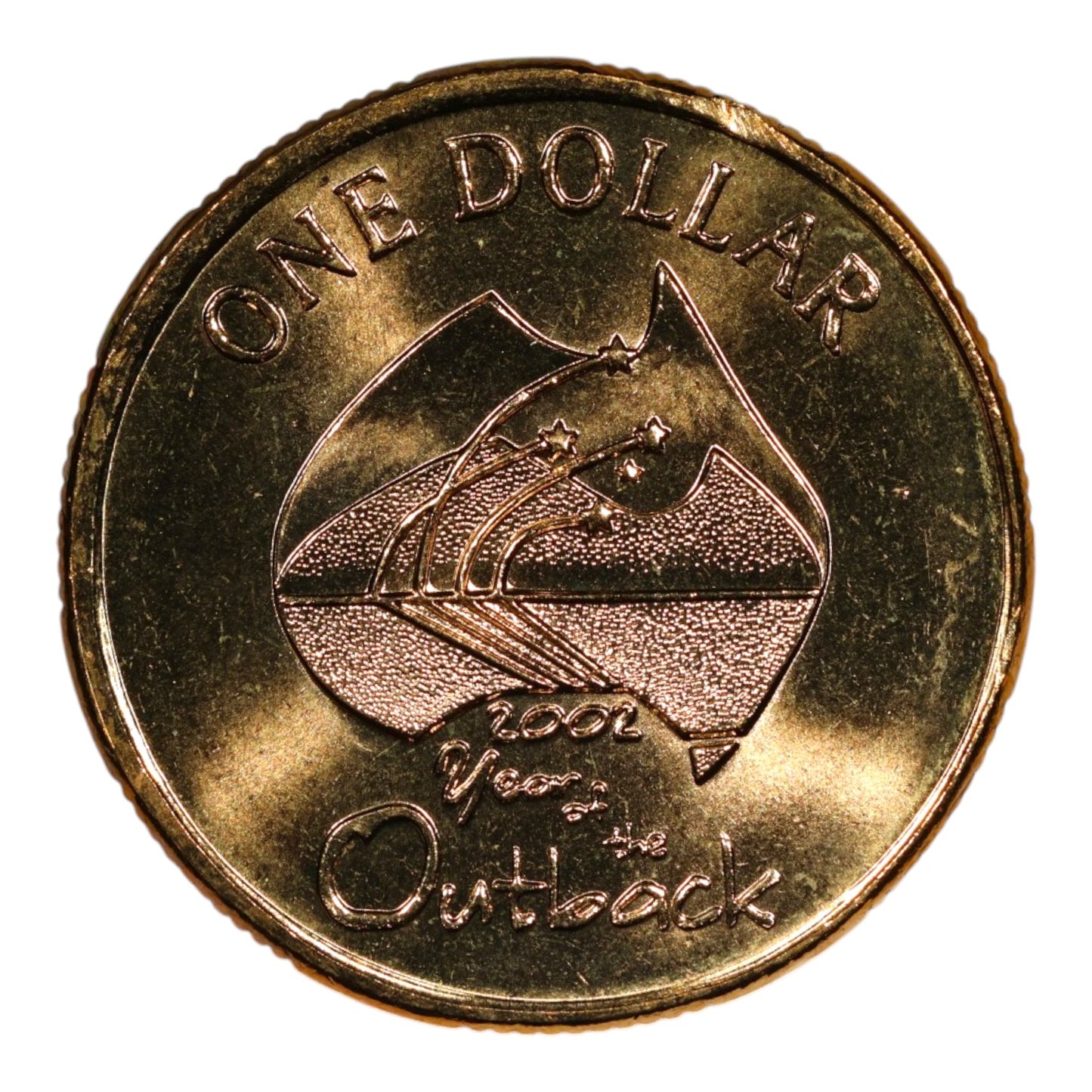 2002 $1 Coin - Year of the Outback - Uncirculated