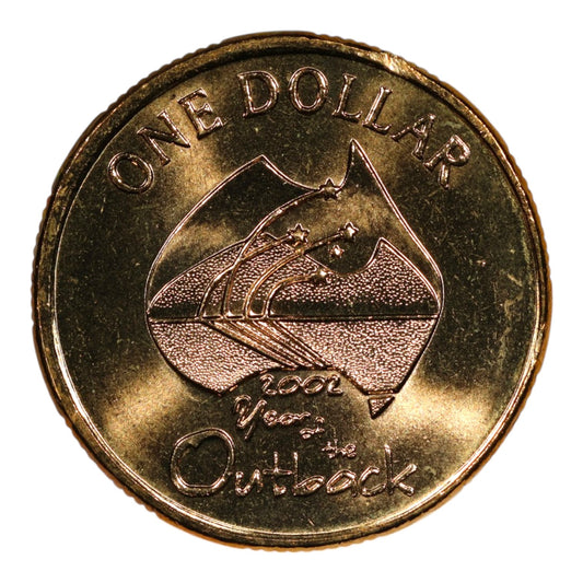 2002 $1 Coin - Year of the Outback - Uncirculated
