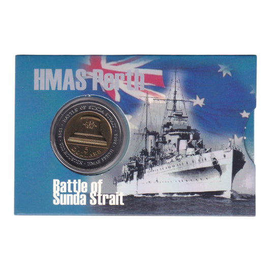 2002 $5 Coin - 60th Anniversary of the Battle of Sunda Strait - HMAS Perth