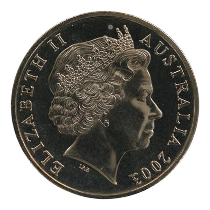 2003 20c Coin - Commemorating Australia's Volunteers