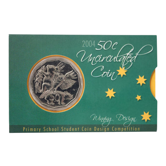 2004 50c Coin - Primary School Student Design