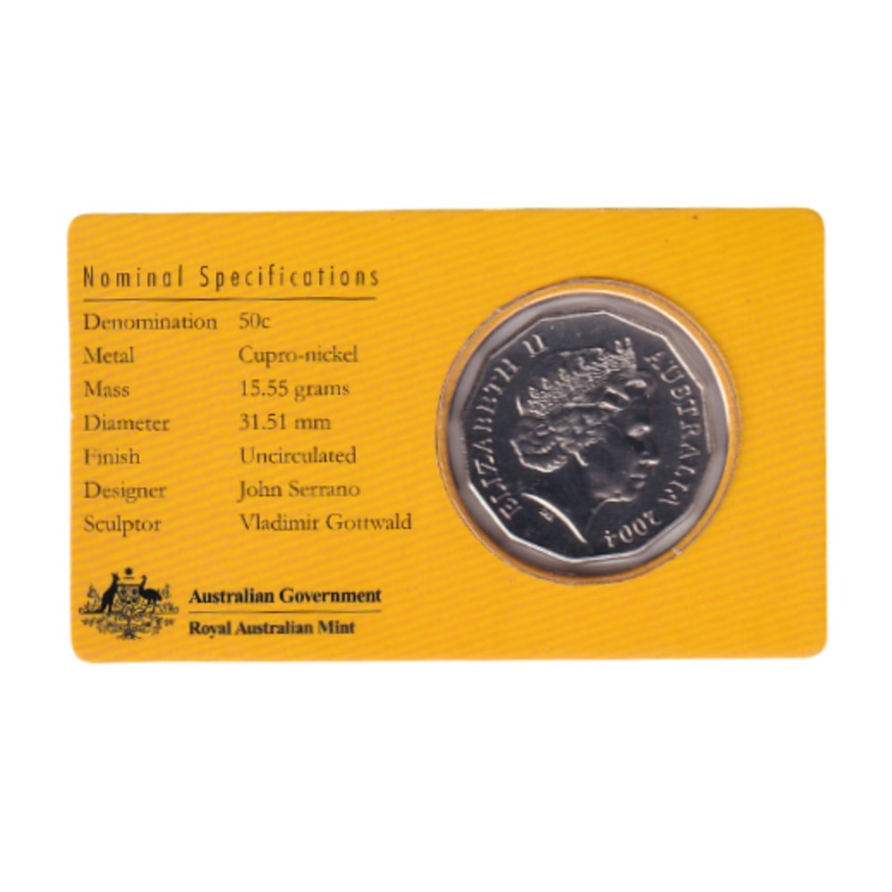 2004 50c Coin - Primary School Student Design