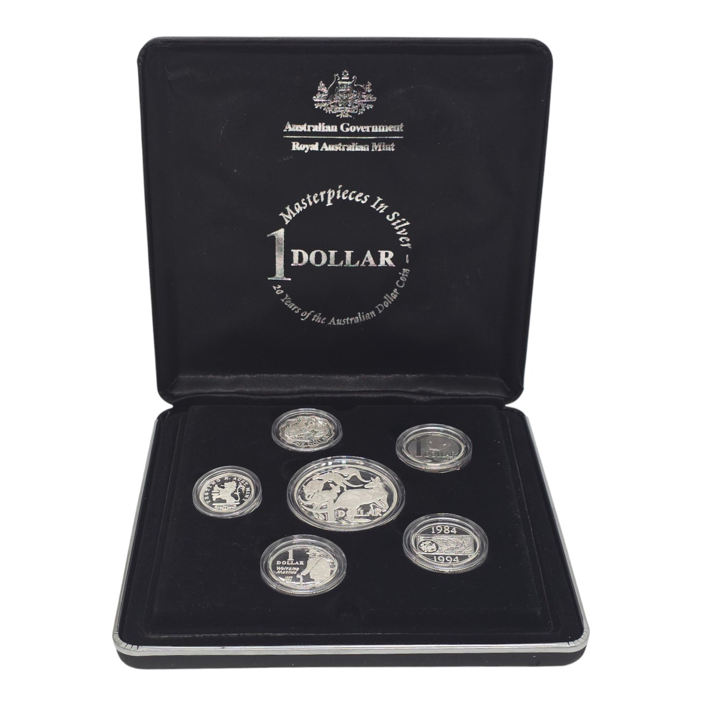 2004 Masterpieces in Silver - 20 Years of the Australian Dollar Coin