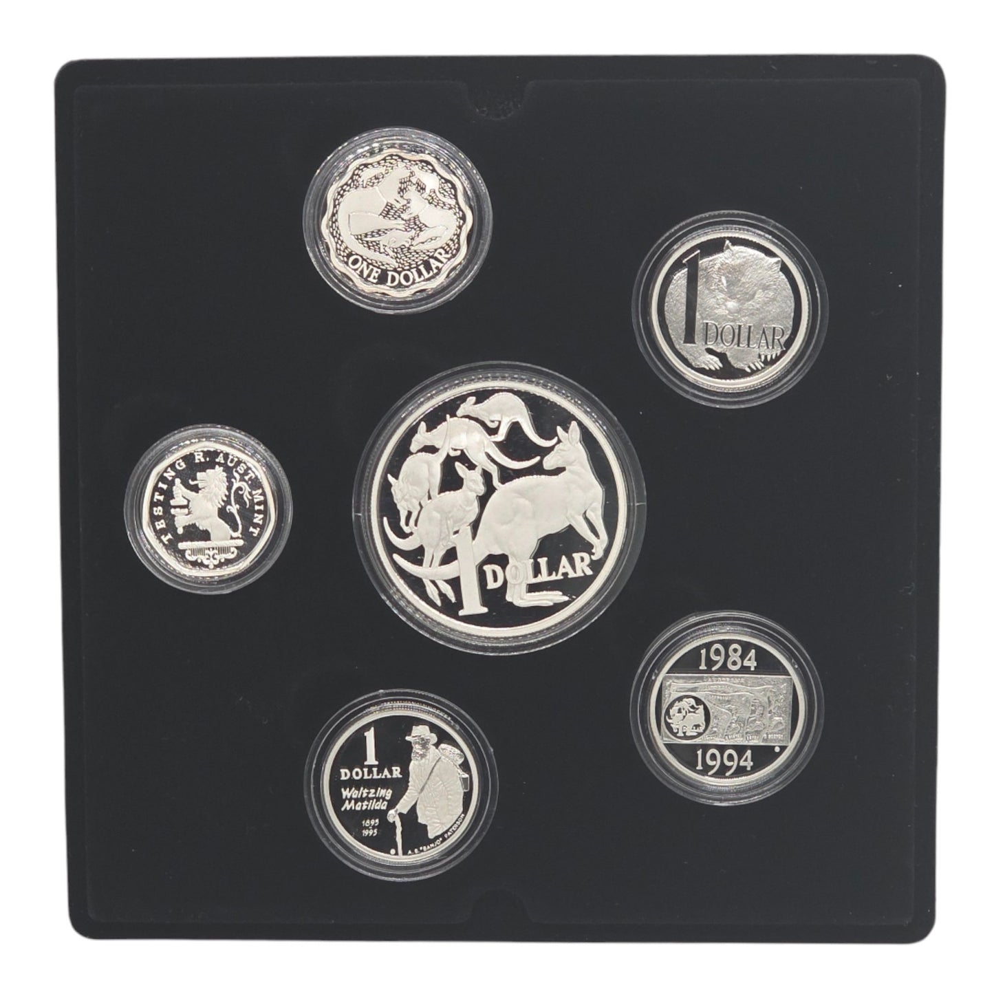 2004 Masterpieces in Silver - 20 Years of the Australian Dollar Coin