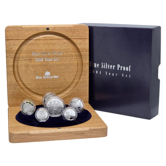 2004 Fine Silver Proof Coin Set