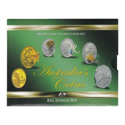 2004 Royal Australian Mint Uncirculated Coin Set - Come Alive