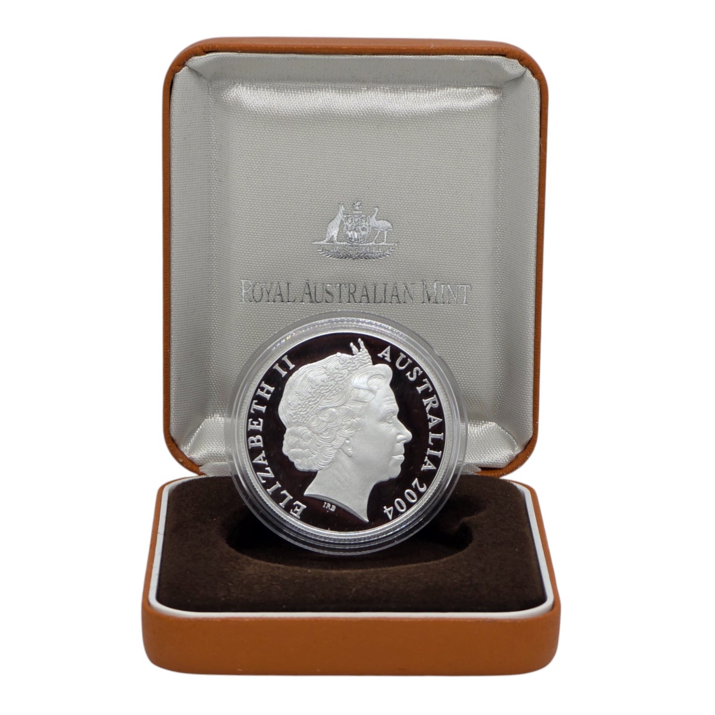 2004 $1 Coin - Silver Kangaroo - 1oz Silver Proof Coin