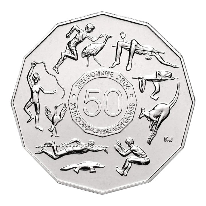 2005 50c Coin - 2006 Melbourne Commonwealth Games