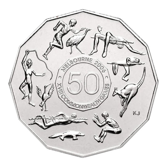 2005 50c Coin - 2006 Melbourne Commonwealth Games