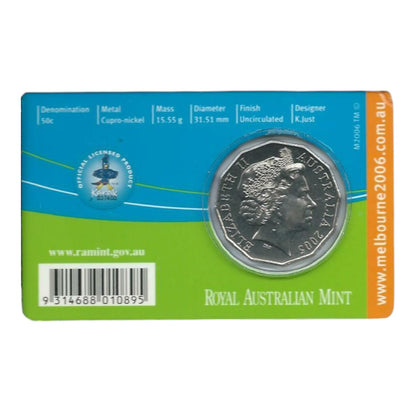 2005 50c Royal Australian Mint - Melbourne 2006 Commonwealth Games Secondary School Student Design Competition