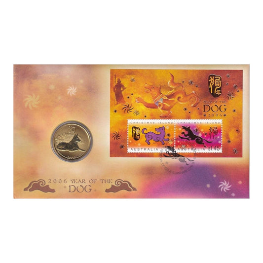 2006 Perth Mint PNC - Year of the Dog