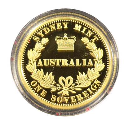 2005 Perth Mint - Australia'a Sovereigns with 2005 $25 Proof Sovereign