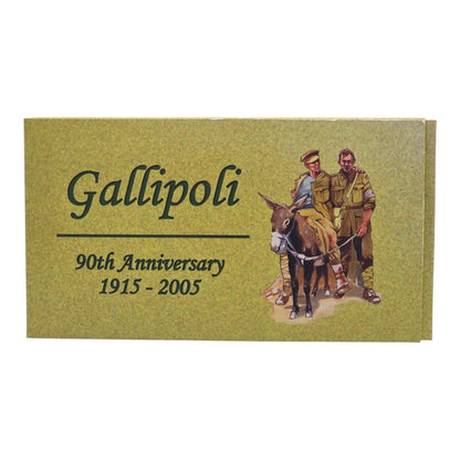 2005 Gallipoli 90th Anniversary - Silver Proof Coin set