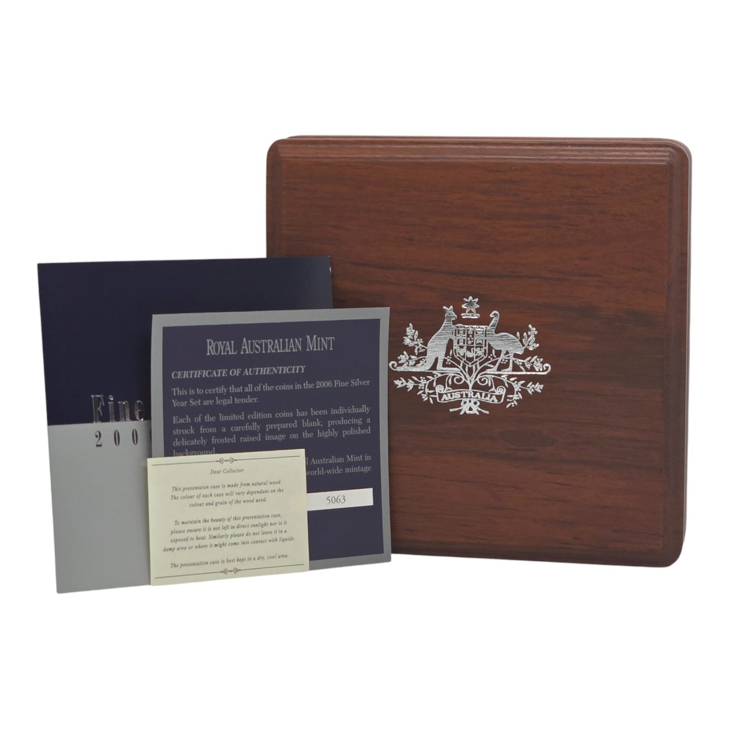 2006 Fine Silver Proof Coin Set - 40th Anniversary of Decimal Currency