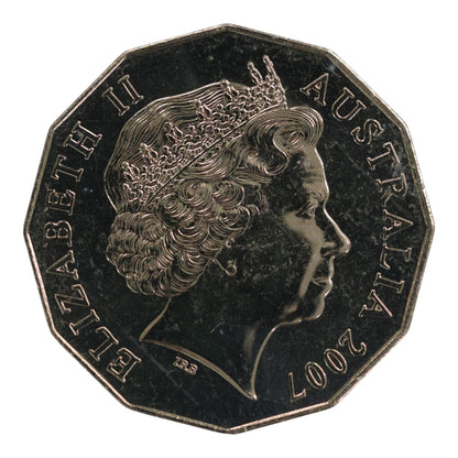 2007 50c Coin - Coat of Arms Reverse