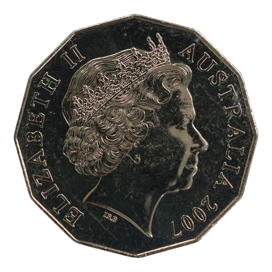 2007 50c Coin - Coat of Arms Reverse