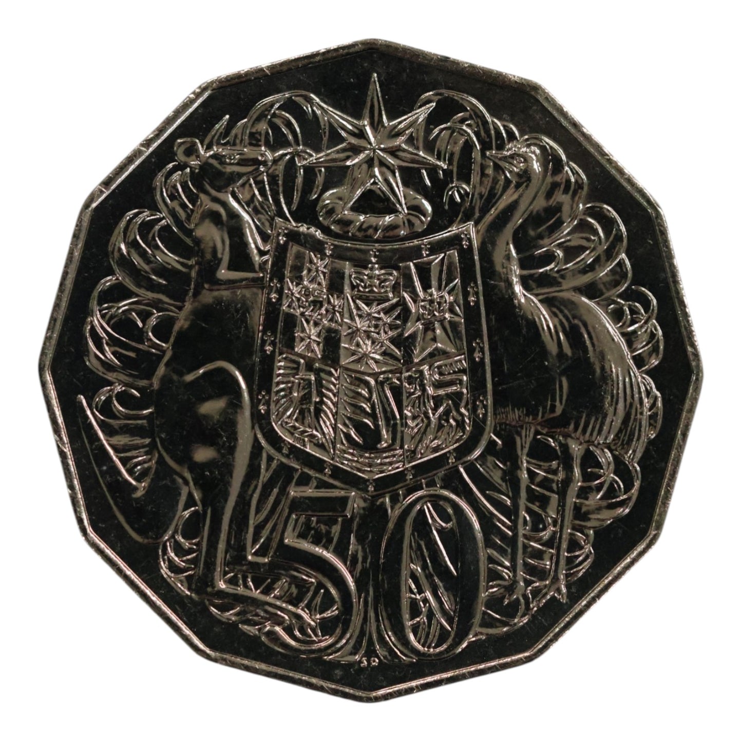 2007 50c Coin - Coat of Arms Reverse