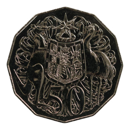 2007 50c Coin - Coat of Arms Reverse