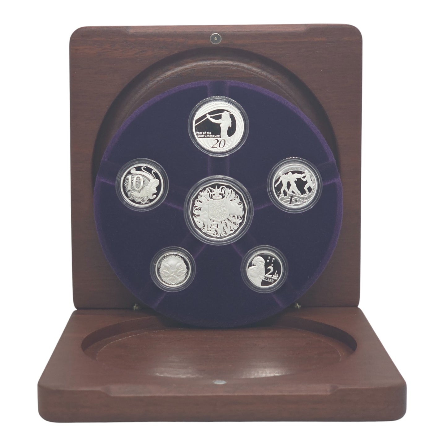 2007 Fine Silver Proof Coin Set - Year of the Surf Lifesaver