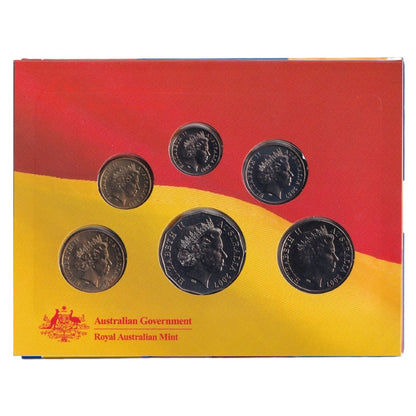 2007 Royal Australian Mint Uncirculated Coin Set - Year of the Surf Lifesaver