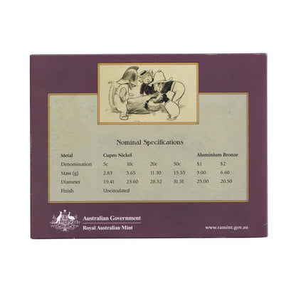 2007 Uncirculated Baby Coin Set - The Magic Pudding