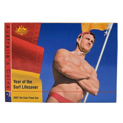 2007 Royal Australian Mint Proof Coin Set - Year of the Surf Lifesaver