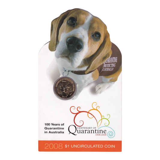 2008 $1 Coin - Centenary of Australian Quarantine