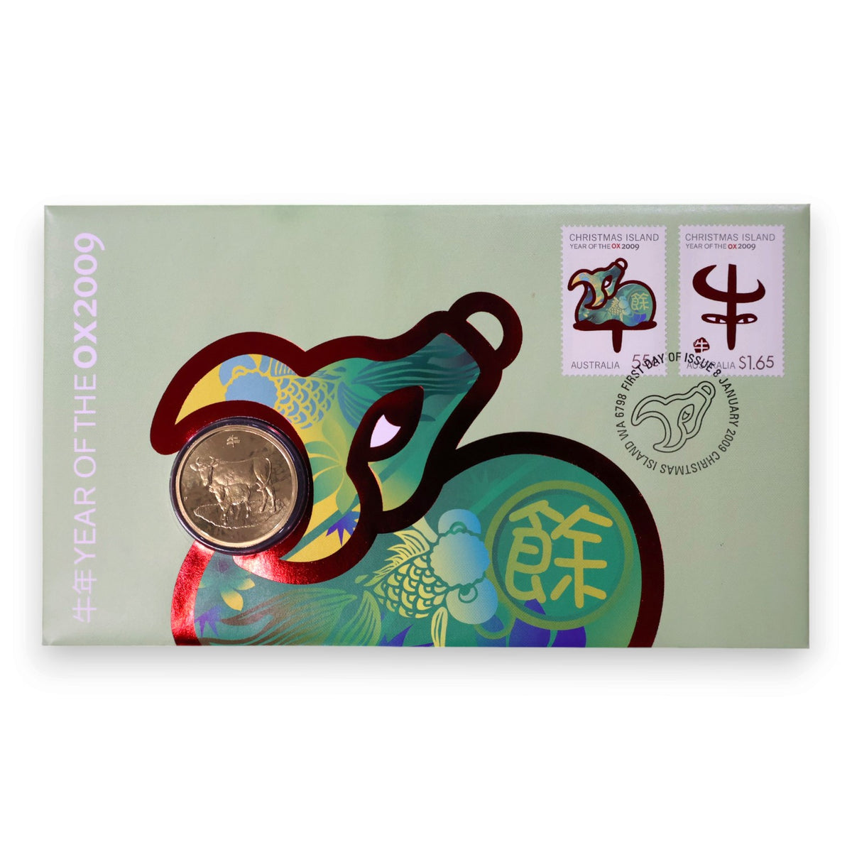2009 Perth Mint PNC - Year of the Ox