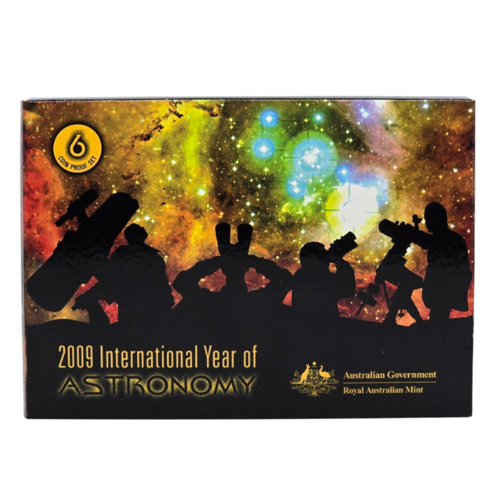 2009 Royal Australian Mint Proof Coin Set - International Year of Astronomy