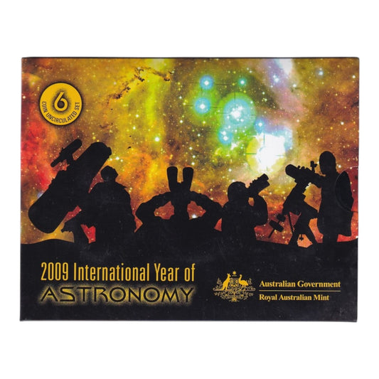 2009 Royal Australian Mint Uncirculated Coin Set - International Year of Astronomy