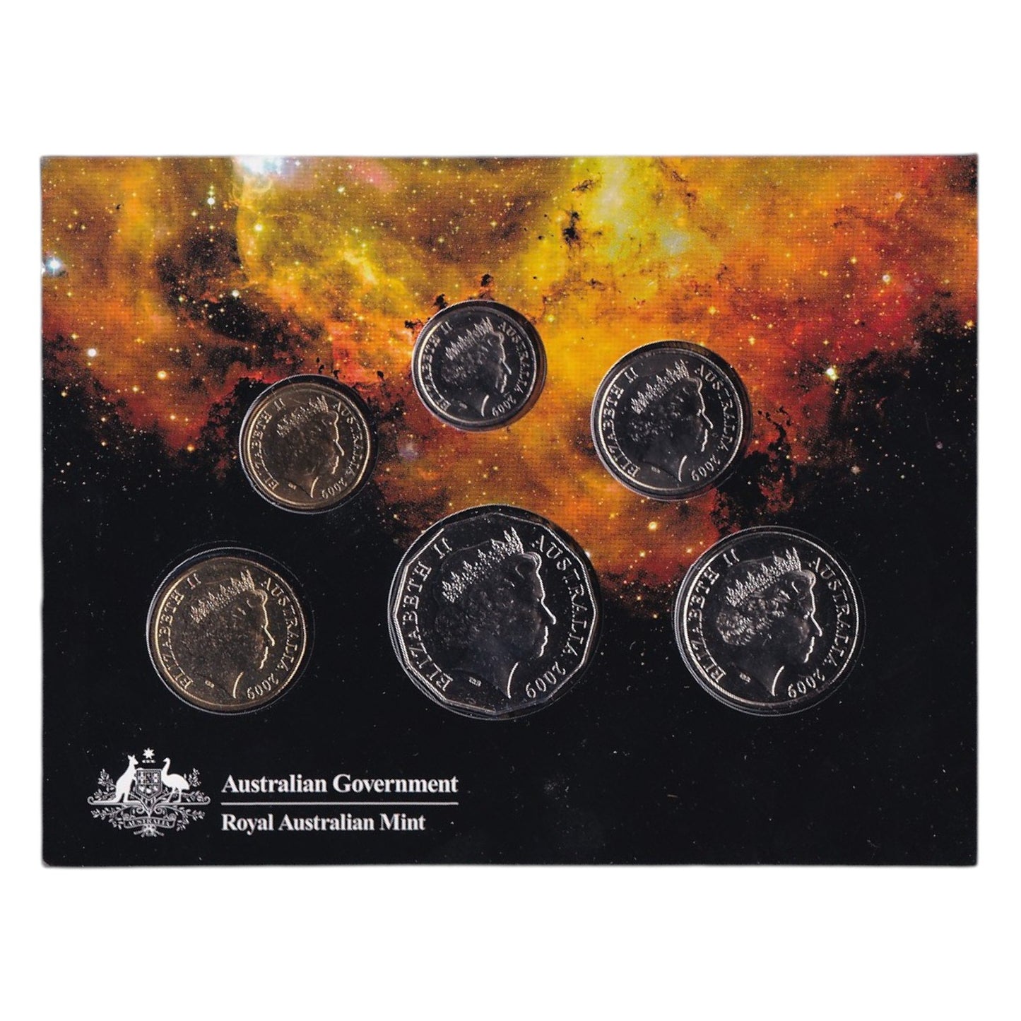 2009 Royal Australian Mint Uncirculated Coin Set - International Year of Astronomy