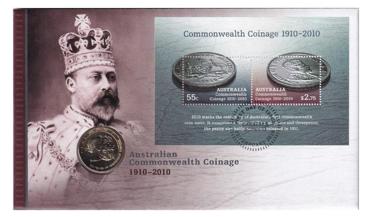 2010 PNC - Australian Commonwealth Coinage 1910 - 2010