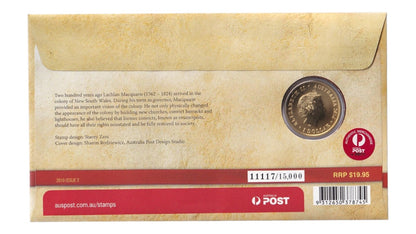 2010 Perth Mint PNC - Governor Lachlan Macquarie Bicentenary